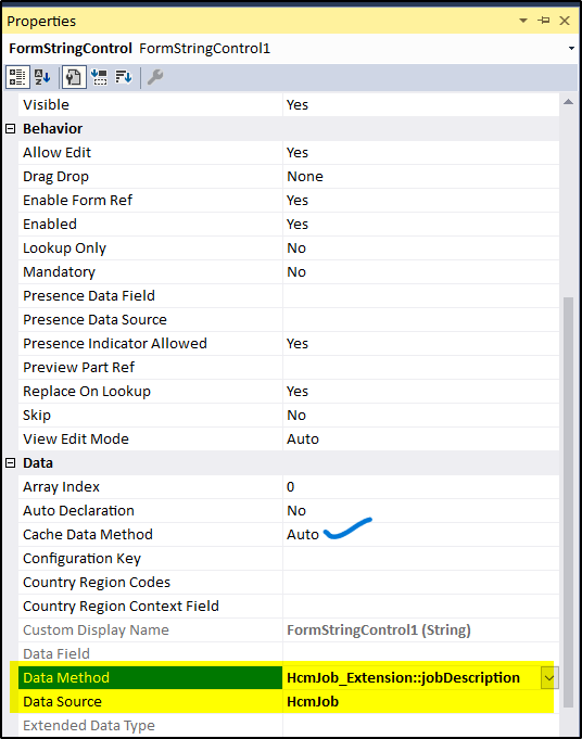 Caching Display Methods