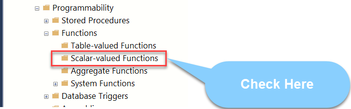 scalar valued function